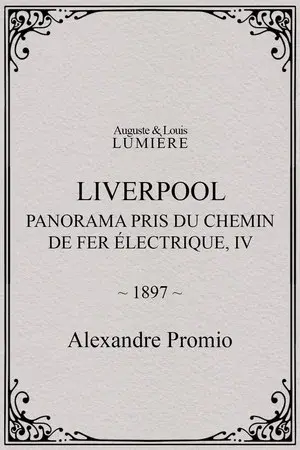 Liverpool, panorama pris du chemin de fer électrique, IV