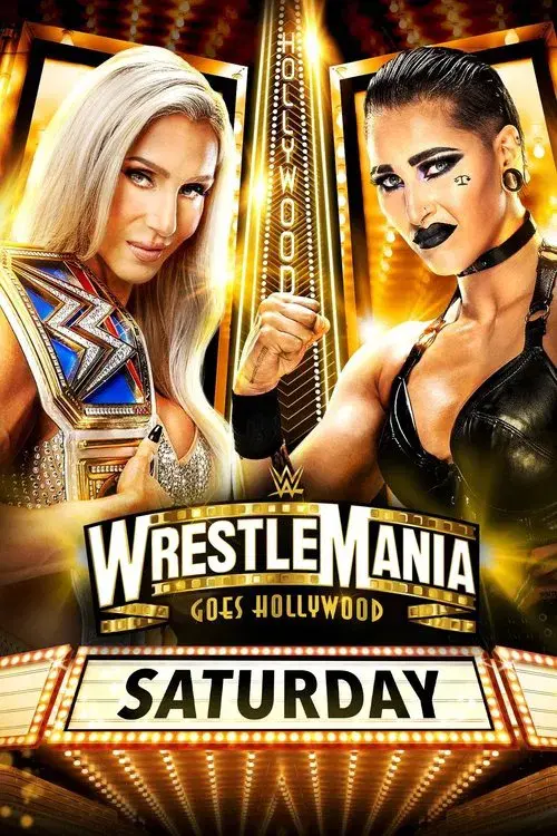 Poster for WWE WrestleMania 39: Saturday
