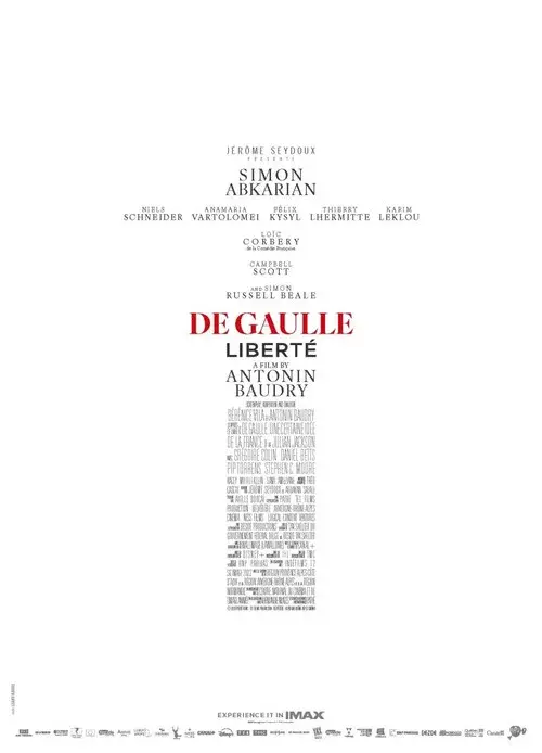 Poster for De Gaulle: Liberté