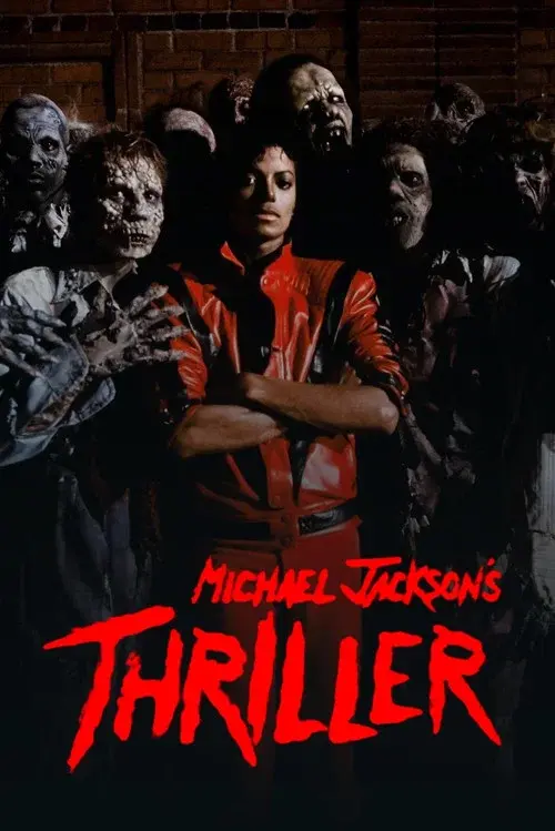 Poster for Michael Jackson's Thriller