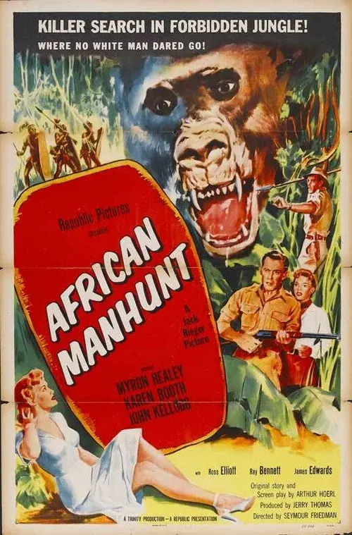 Poster for African Manhunt