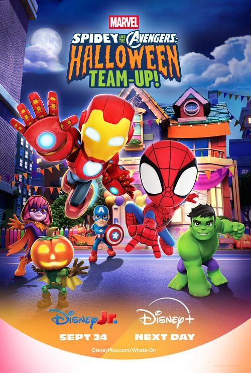 Poster for Spidey and the Avengers: Halloween Team-Up!